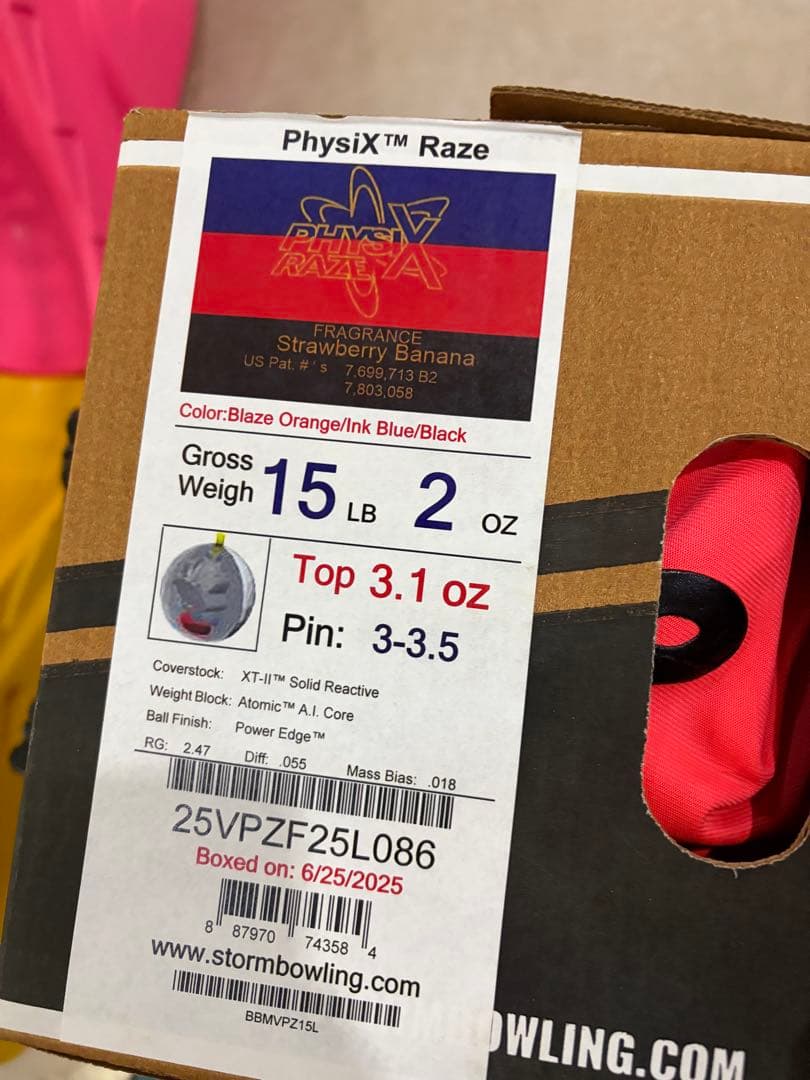 ふ*送様 【週末割】ストーム　フィジックスレイズ　15ポンド　サムレス　シーソー