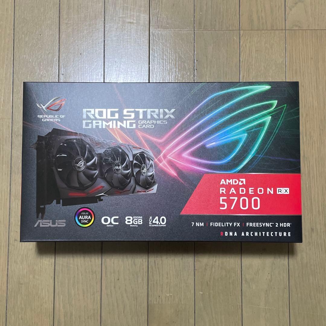 グラフィックボード・グラボ・ビデオカード ROG STRIX RX5700 O8G GAMING