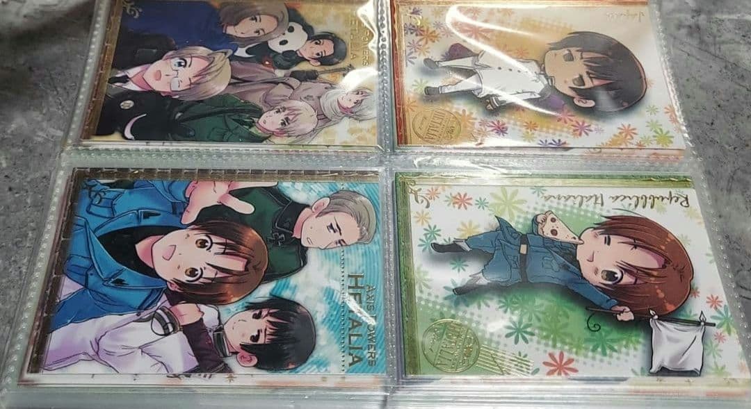 ヘタリア トレーディングカード 初版　68枚　スペシャルカード　ノーマル　原作柄