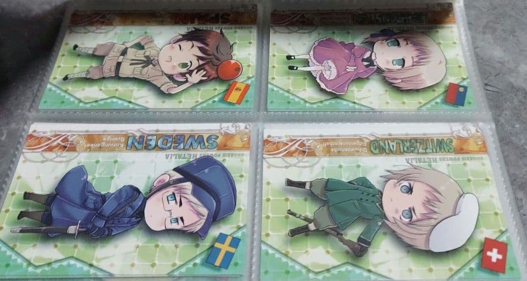 ヘタリア トレーディングカード 初版　68枚　スペシャルカード　ノーマル　原作柄