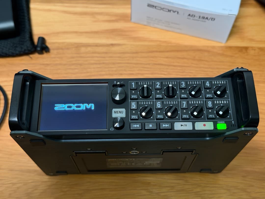 ZOOM F8n Pro 極美品フルセット＋PCF-8nケース ＆ハードケース付