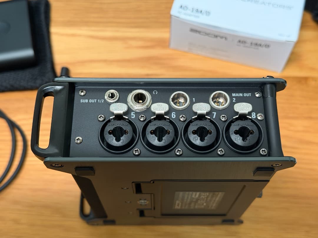 ZOOM F8n Pro 極美品フルセット＋PCF-8nケース ＆ハードケース付