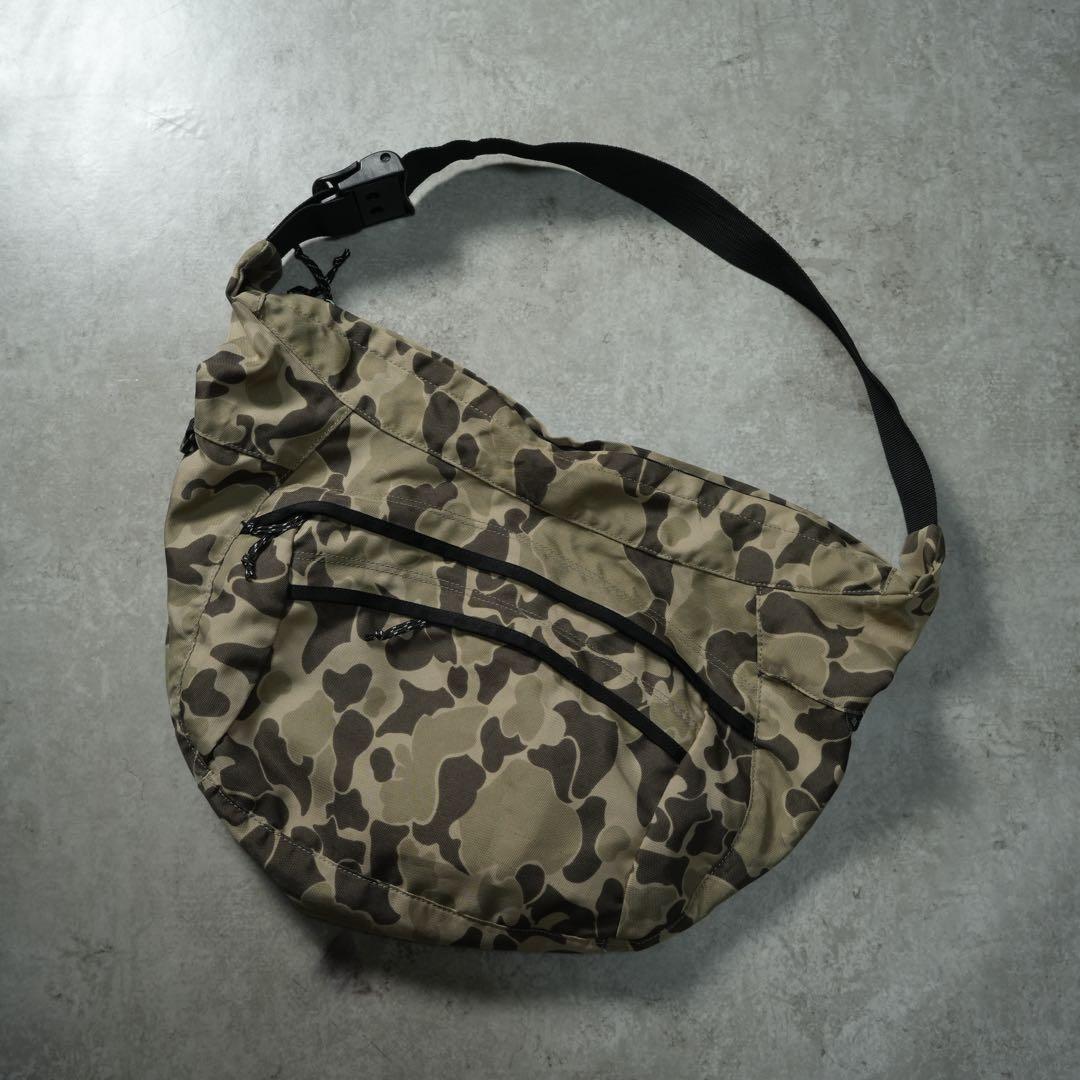 00s y2k Columbia ショルダーバッグ カモ柄 迷彩 シティーボーイ