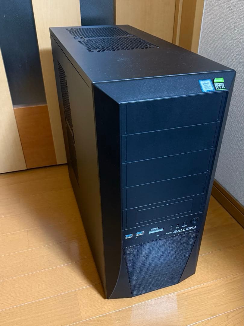 ガレリア Core i7 9700K RTX2070