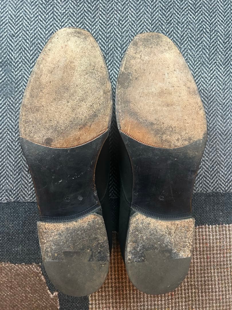 美品　フラテッリジャコメッティ　シングルモンクストラップ 大島拓身　シルバー