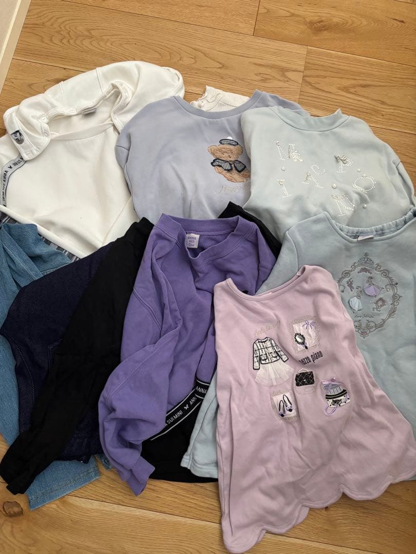 昨年購入秋冬メゾピアノアナスイミニ120130セット