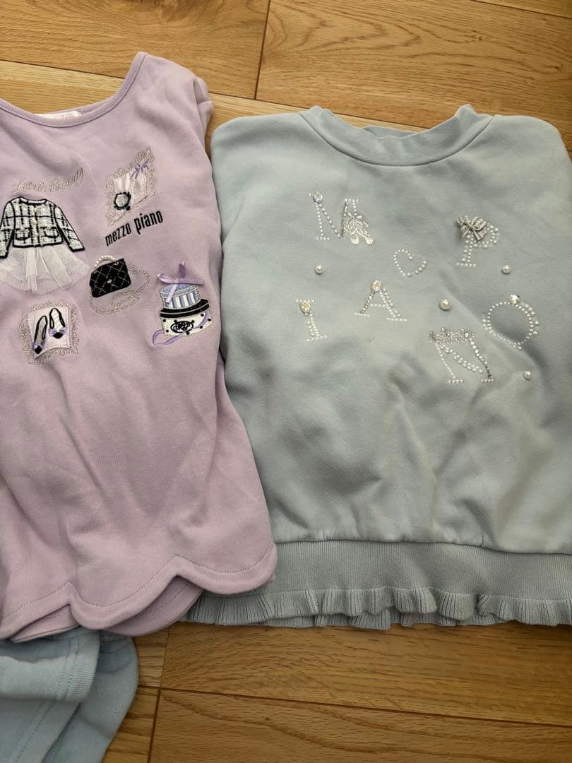 昨年購入秋冬メゾピアノアナスイミニ120130セット