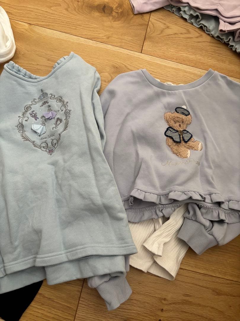 昨年購入秋冬メゾピアノアナスイミニ120130セット