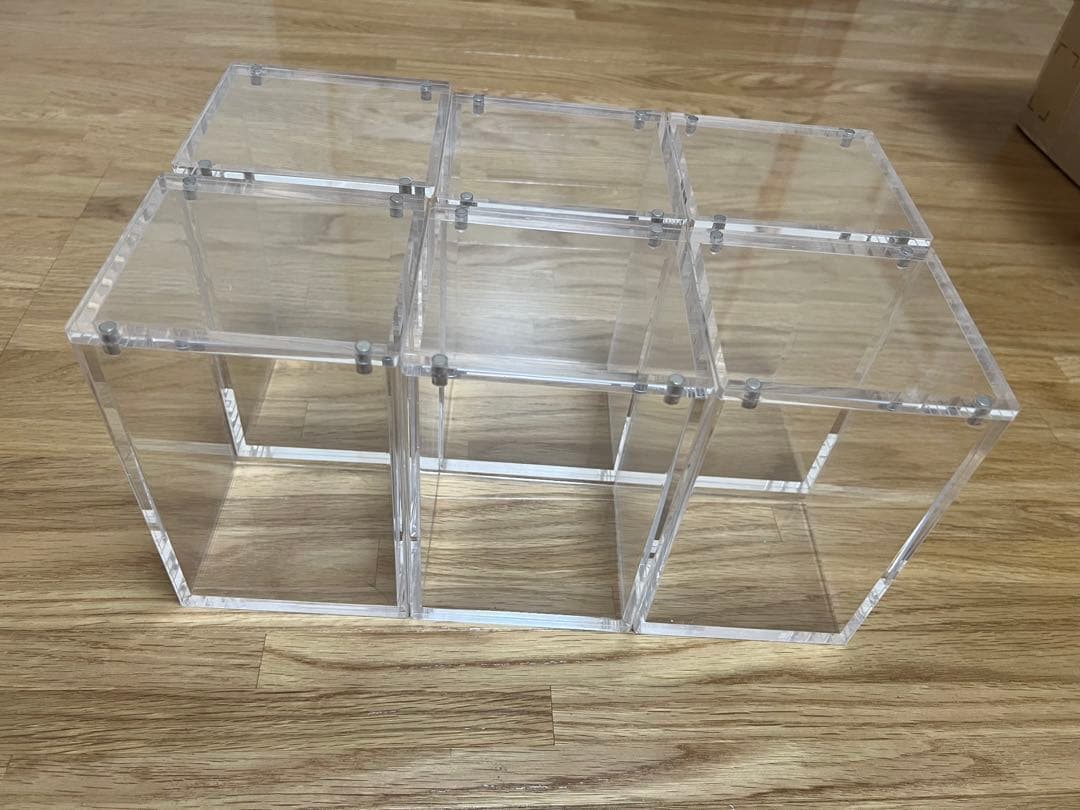 ワンピースカード　box ローダー　アクリル 6個セット