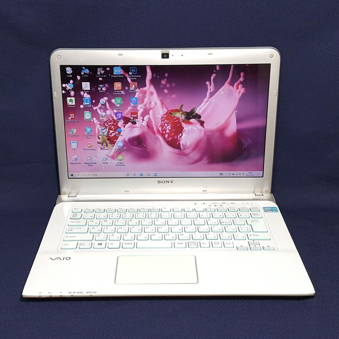 最新Win10♢﻿SONY♢﻿3世代CPU搭載♢カメラ♢﻿Bluetooth