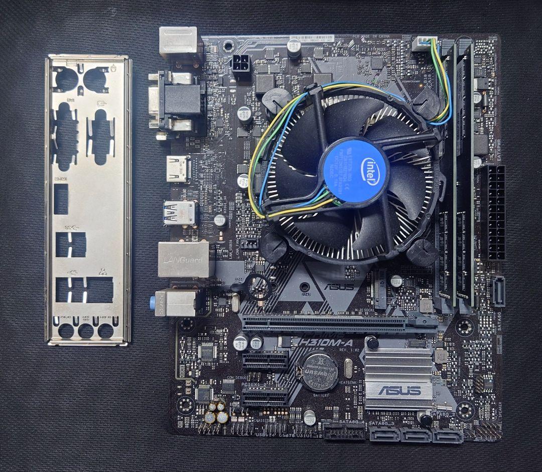 Core i5 8400,ASUS H310M-A,DDR4 8GB（4GB☓2