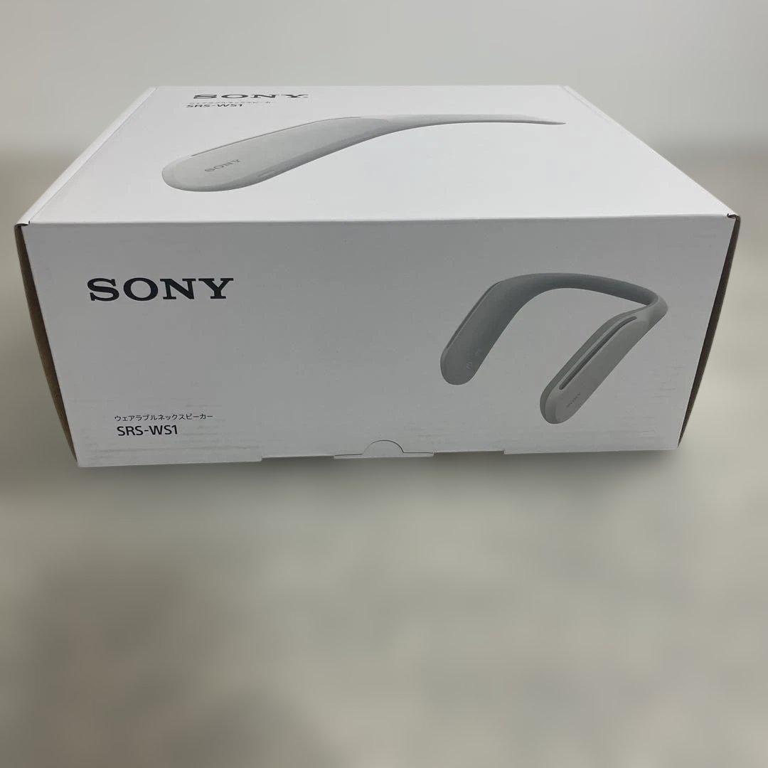 SONY ウェアラブル ネックスピーカー SRS-WS1