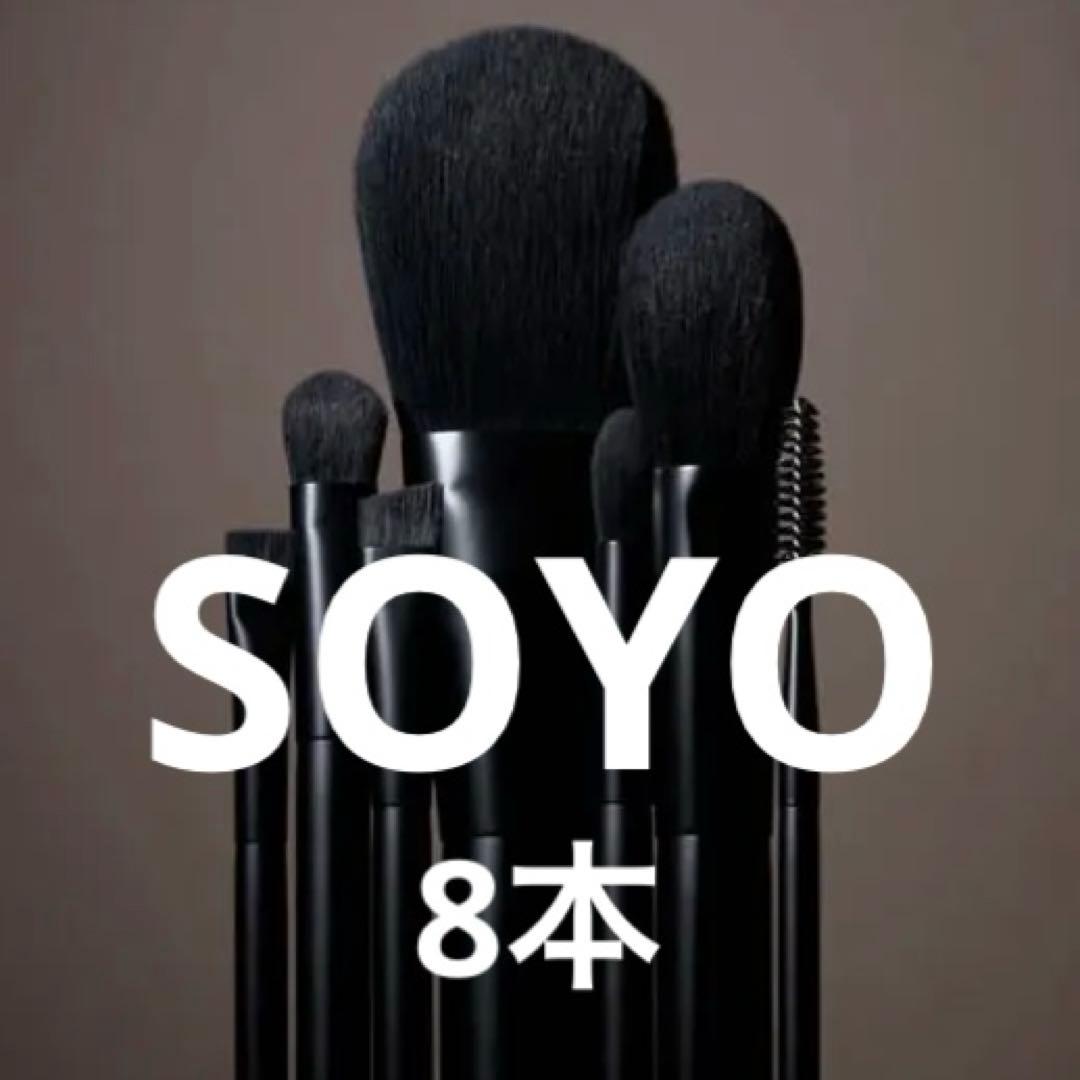 SOYO スタンダード デイリー セット 7本ケース+08ファンデーションブラシ