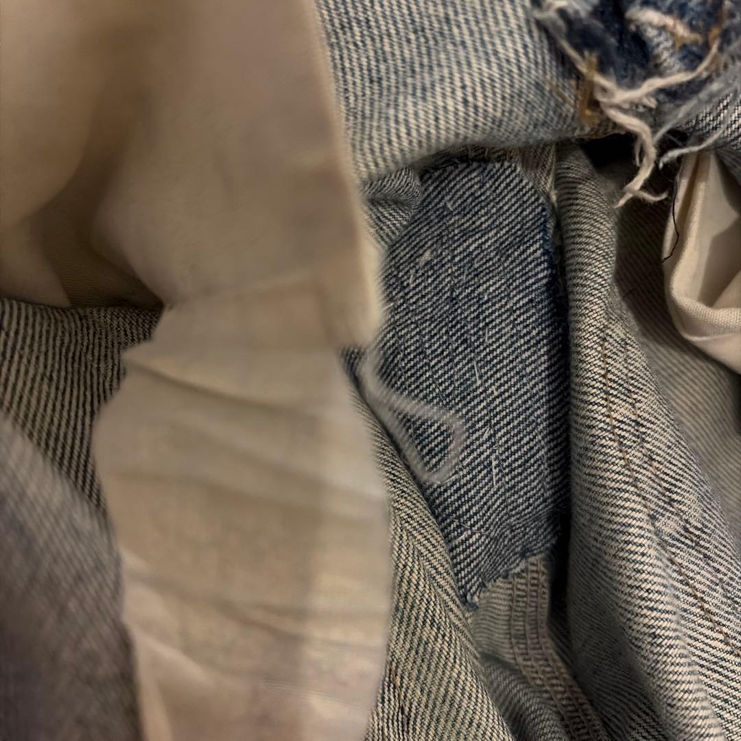 grunge 雰囲気系　carhartt ダブルニー デニムパンツ XL〜相当