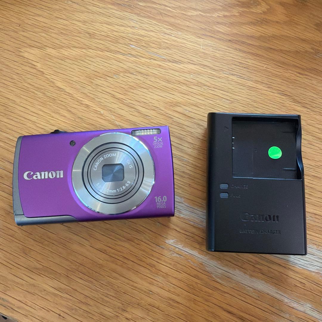 Canon PowerShot A3500 IS パープル