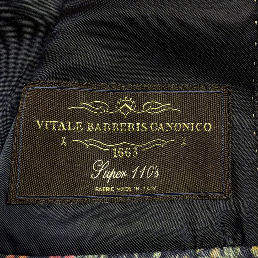 ポールスミス カノニコ 花柄 テーラードジャケット 現行タグ Super110