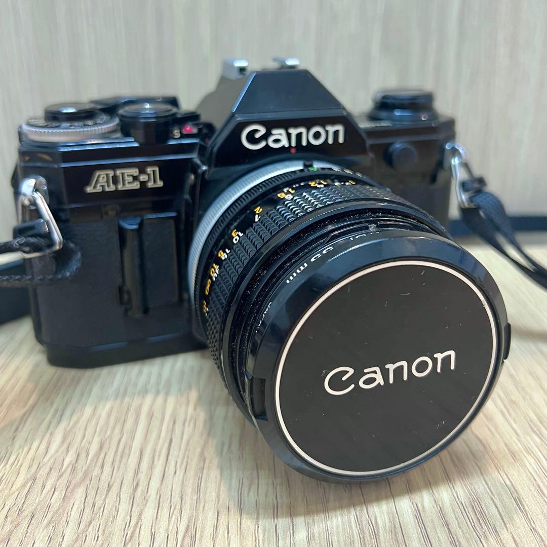 Canon キャノン A-1 フィルムカメラ　フラッシュ付き