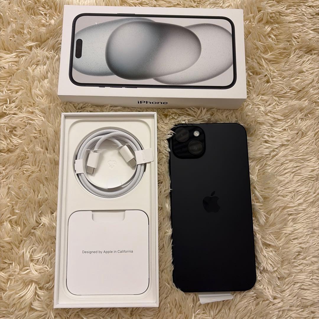 Apple iPhone 15 Plus ブラック SIMフリー 128GB