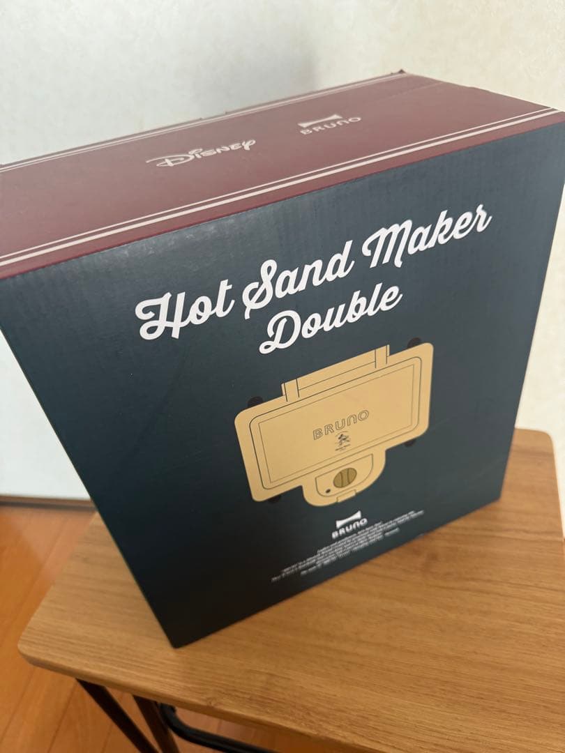 定価16,500円　新品未開封　BRUNOホットサンドメーカーダブル ディズニー