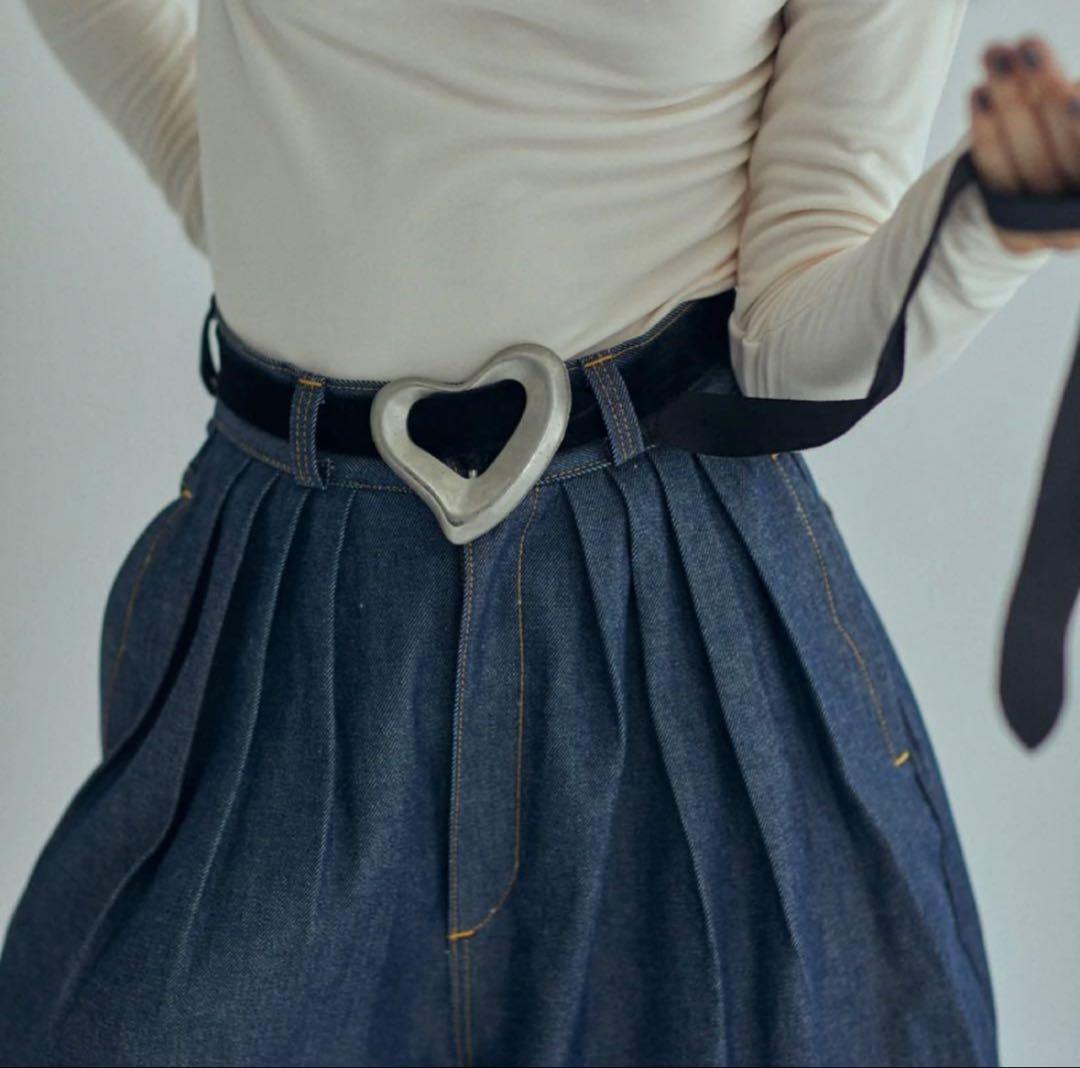 SEA ビッグハートスウェードベルト