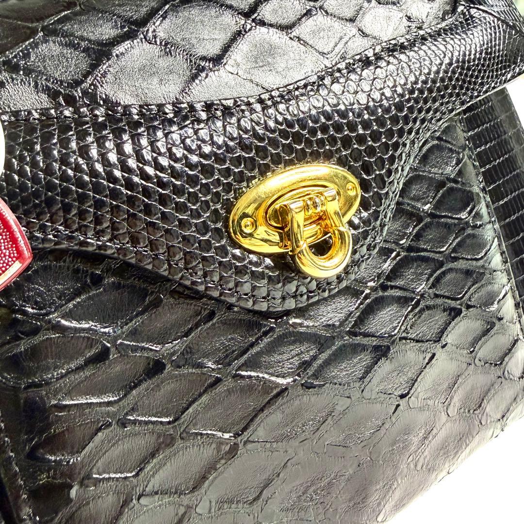 JRA フォーマル トップハンドル ハンドバッグ ブラック