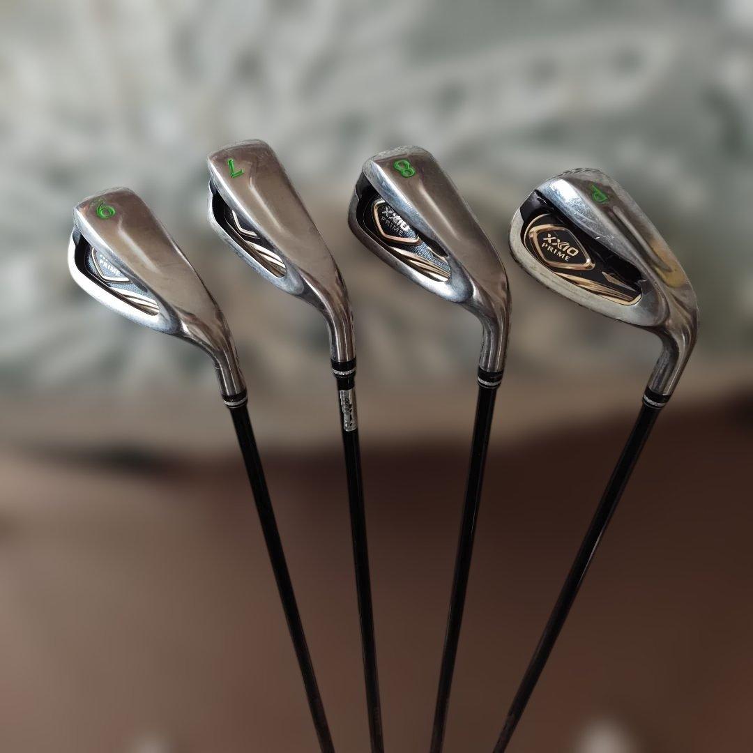 ダンロップXXIO　PRIME 1100フレックスSR 7〜Ｐ アイアン 4本