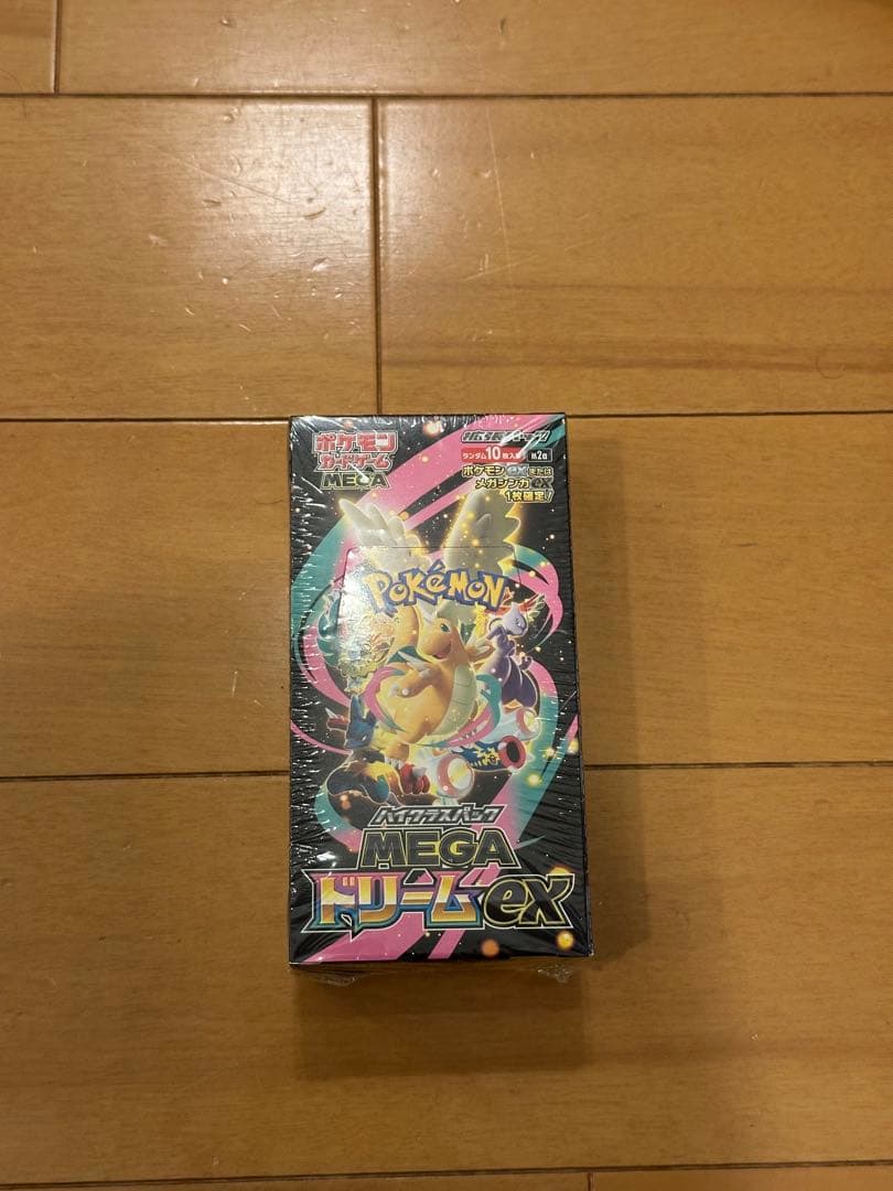 【シュリンク付き】 ポケモンカード MEGAドリームex 1box