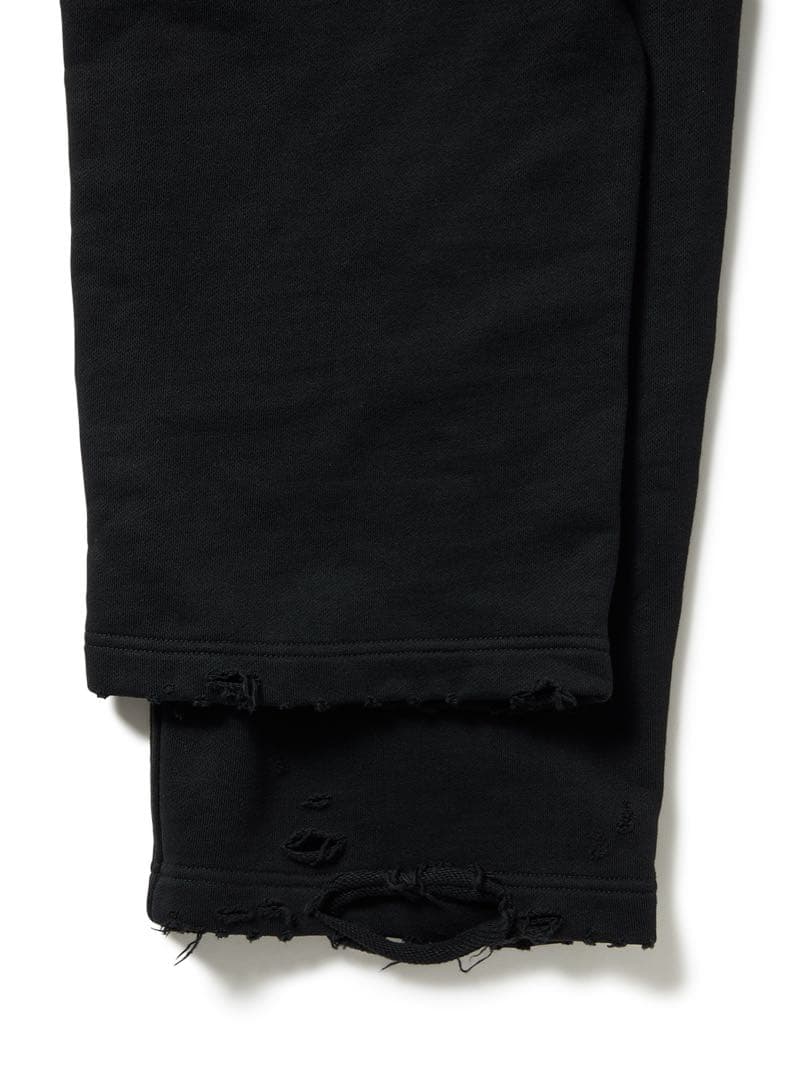 パンツ DISTRESS Regular Sweatpants / Black