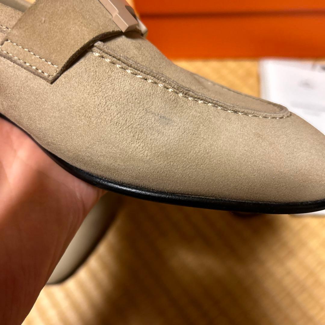 エルメス　モカシン パリ　38サイズ