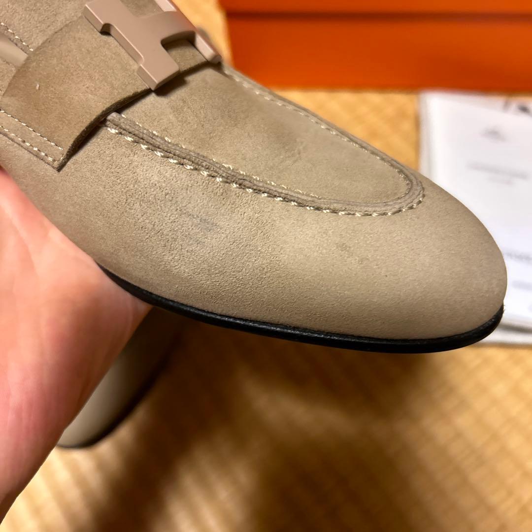 エルメス　モカシン パリ　38サイズ