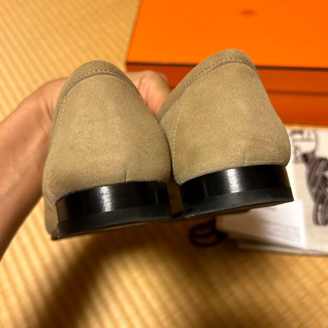 エルメス　モカシン パリ　38サイズ