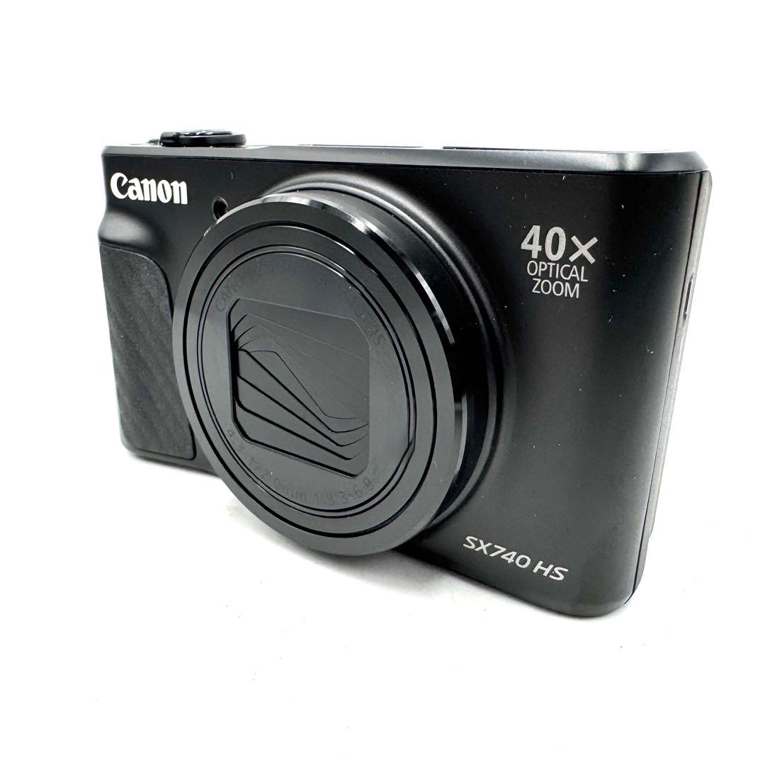 ほぼ未使用 Canon PowerShot SX740HS ブラック キャノン