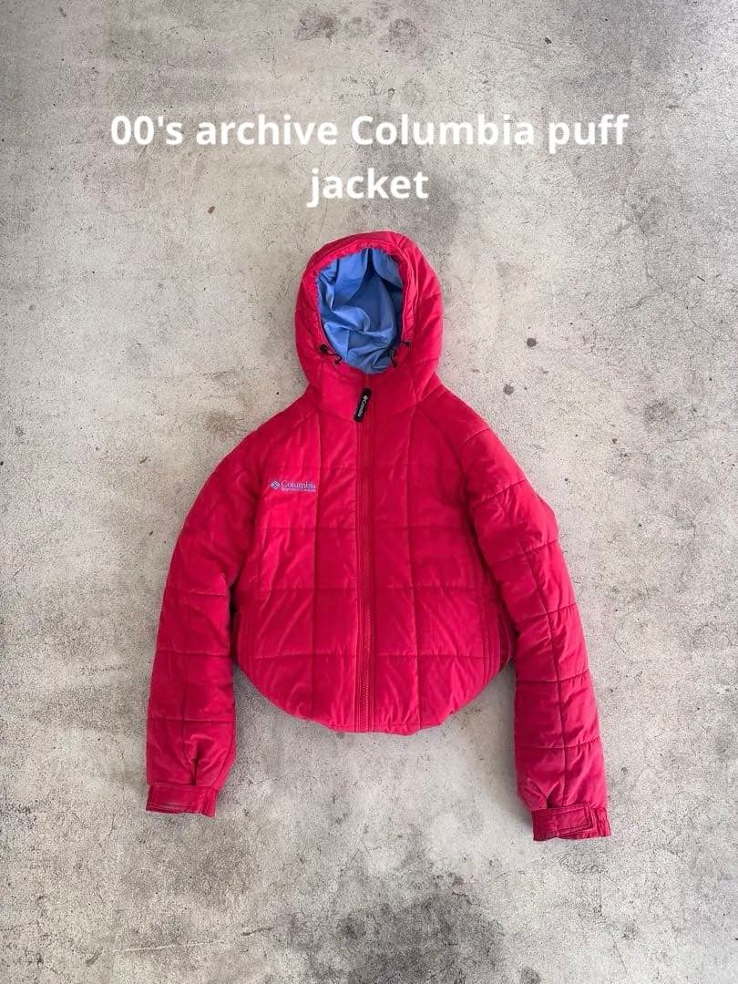 じ*ん様 00s Columbia パフジャケット パフテットダウンパーカー　テ