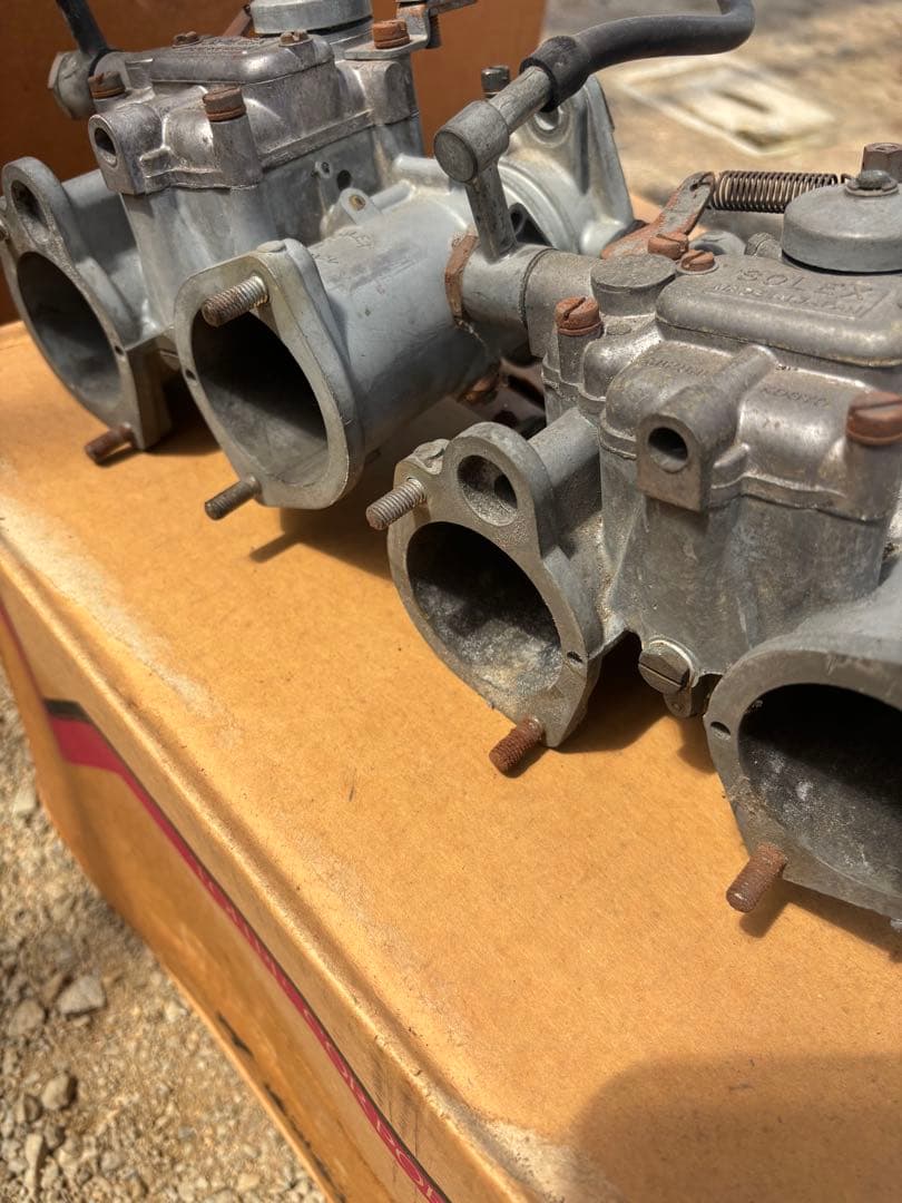 当時物旧車ソレックス2型40パイミクニキャブレターSOLEX ハコスカ ケンメリ