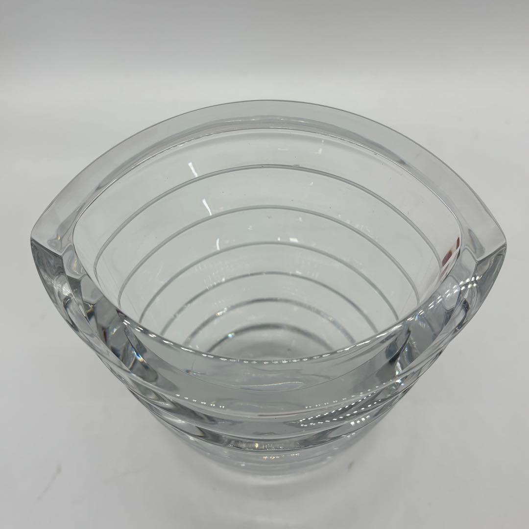 Baccarat クリスタル アルルカン フラワーベース花器 クリア バカラ