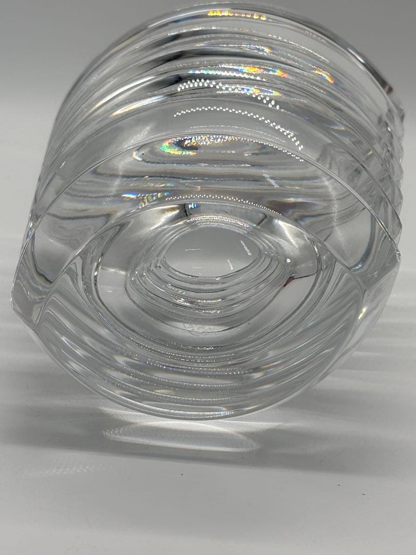 Baccarat クリスタル アルルカン フラワーベース花器 クリア バカラ