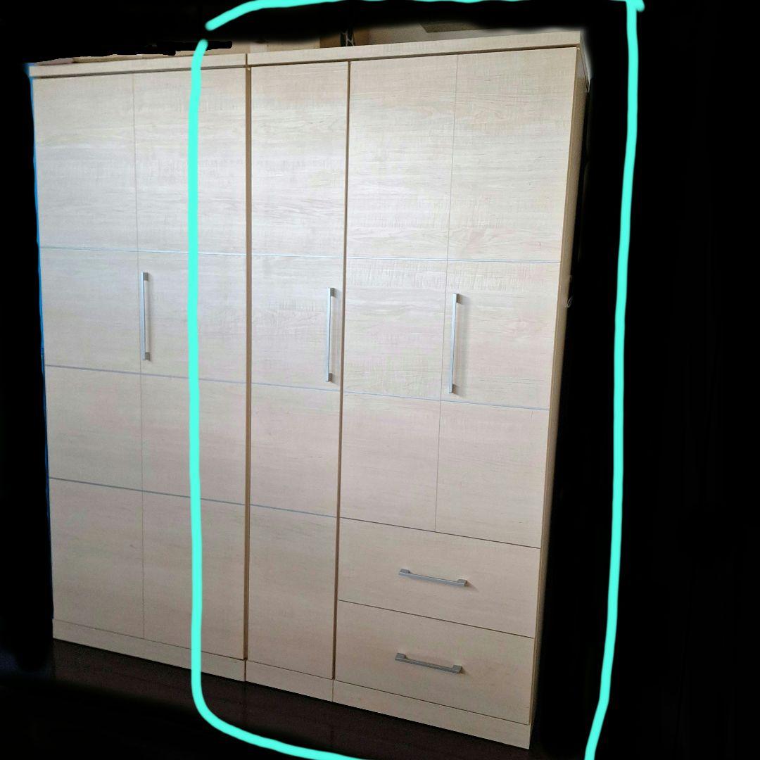 【okinu】洋服タンス 幅90cm