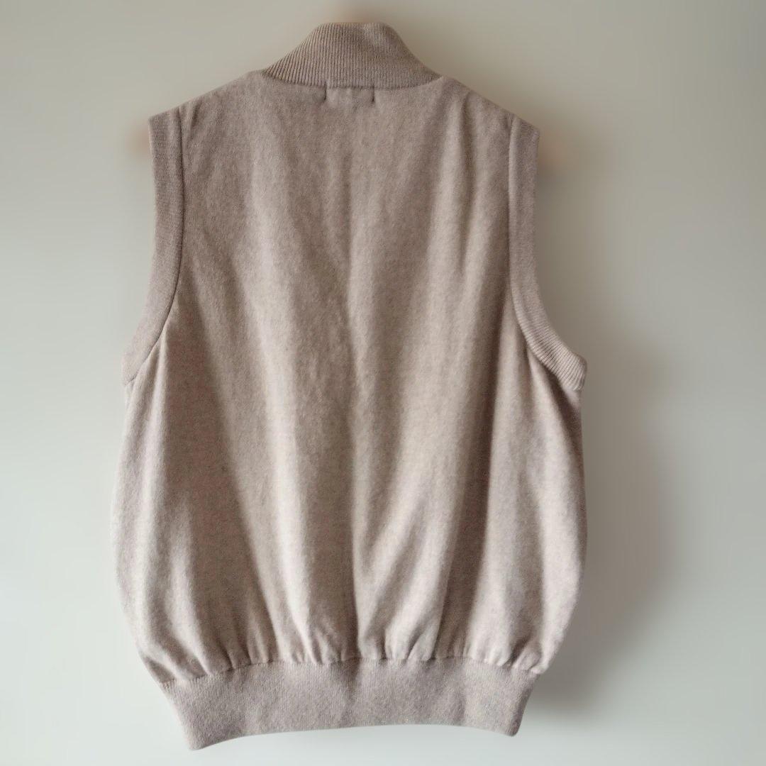 LANVAN COLLECTION カシミヤ100% アーガイルベスト　美品