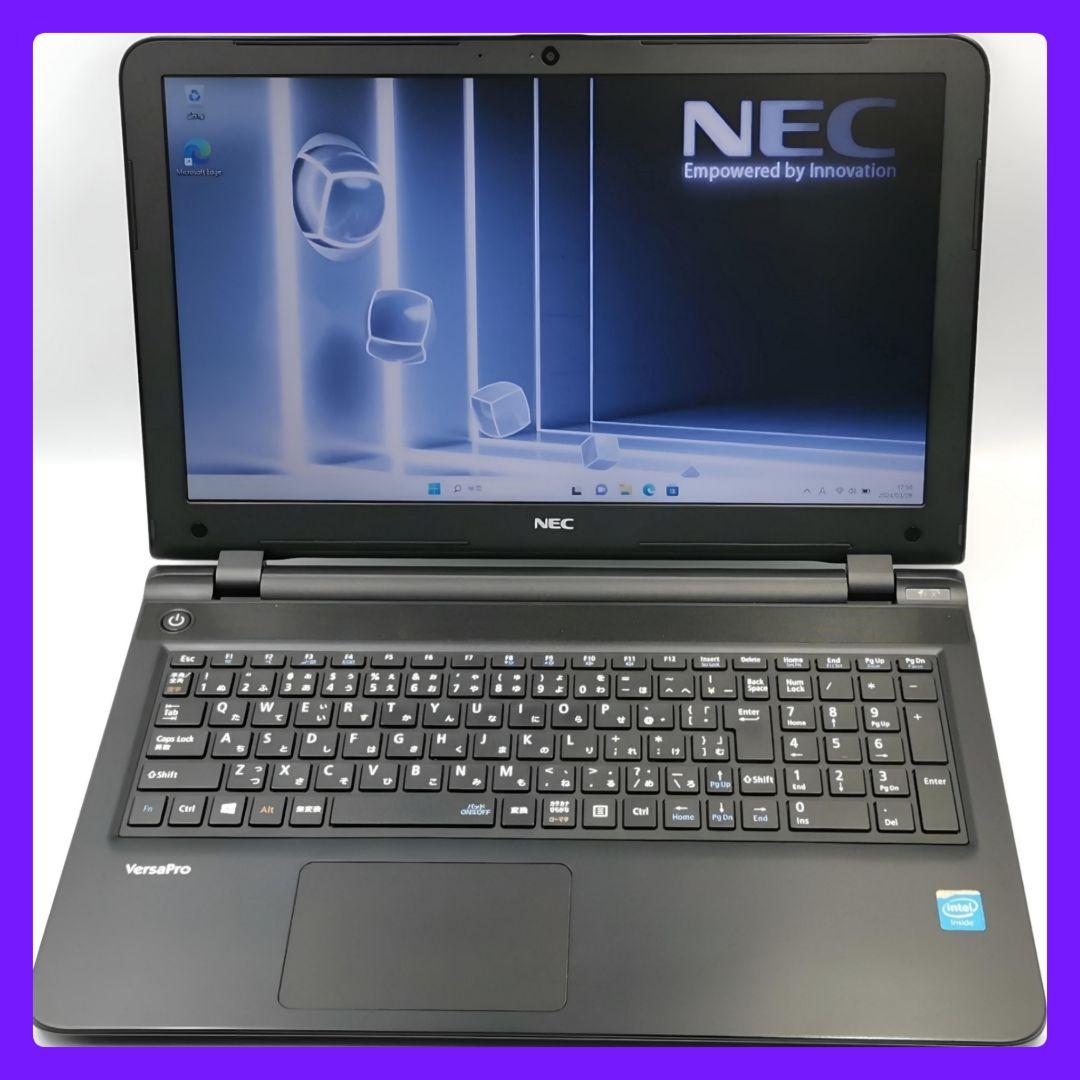 Windows11 ノートパソコン NEC Core i5 カメラ付き 訳あり品