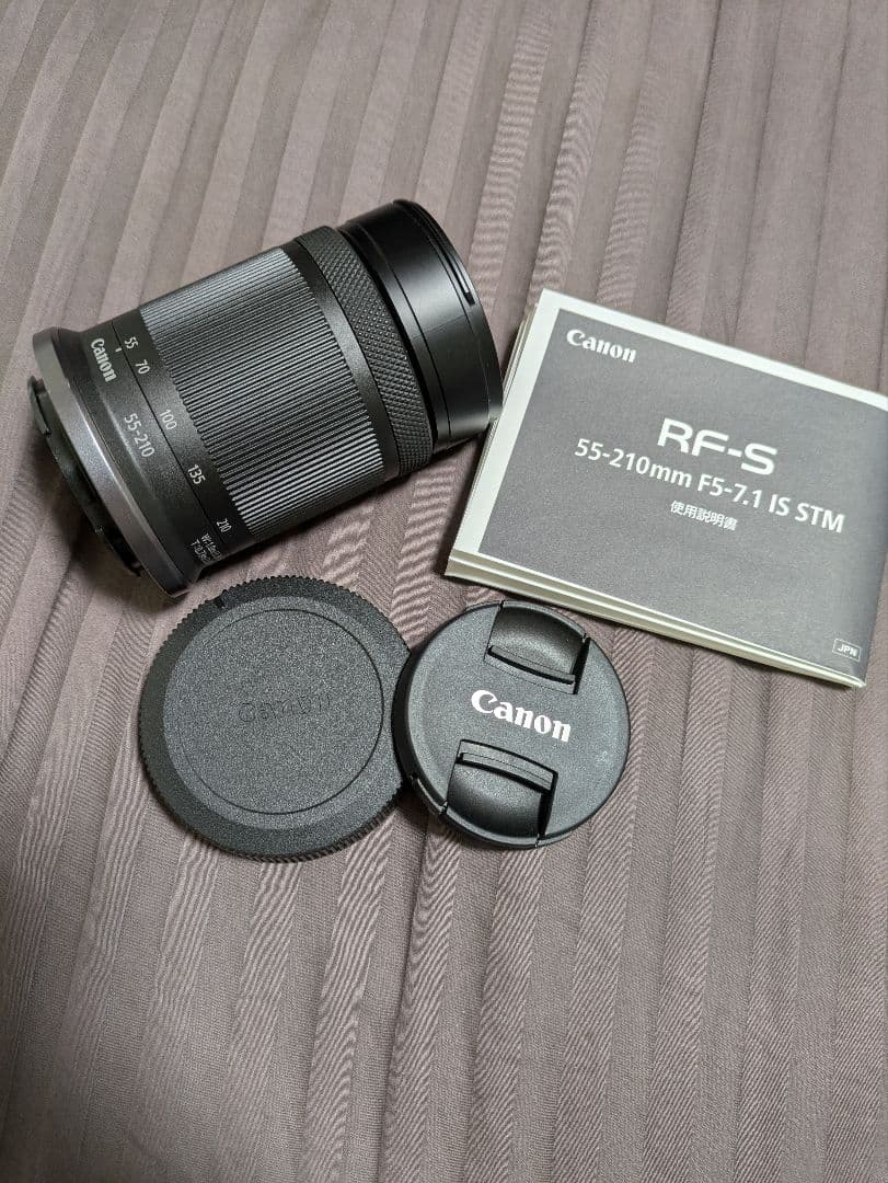 J*T様 【美品】Canon RF-S 55-210mm F5-7.1 IS S