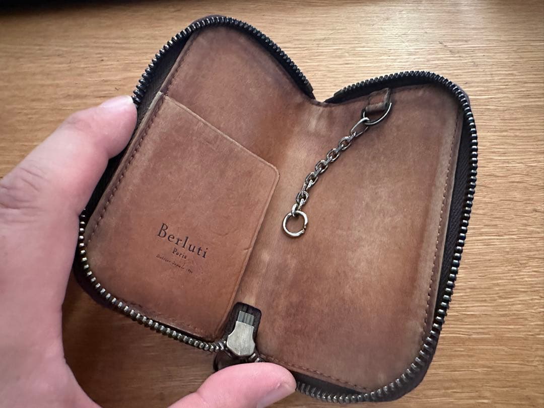 訳ありベルルッティ マダムオルガ最盛期 キーケース