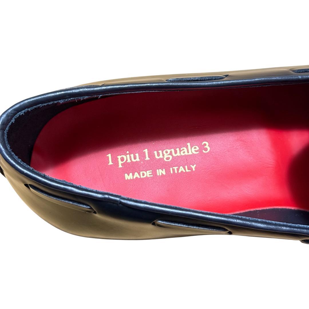 美品 1PIU1UGUALE3 Roma レザー タッセル ローファー