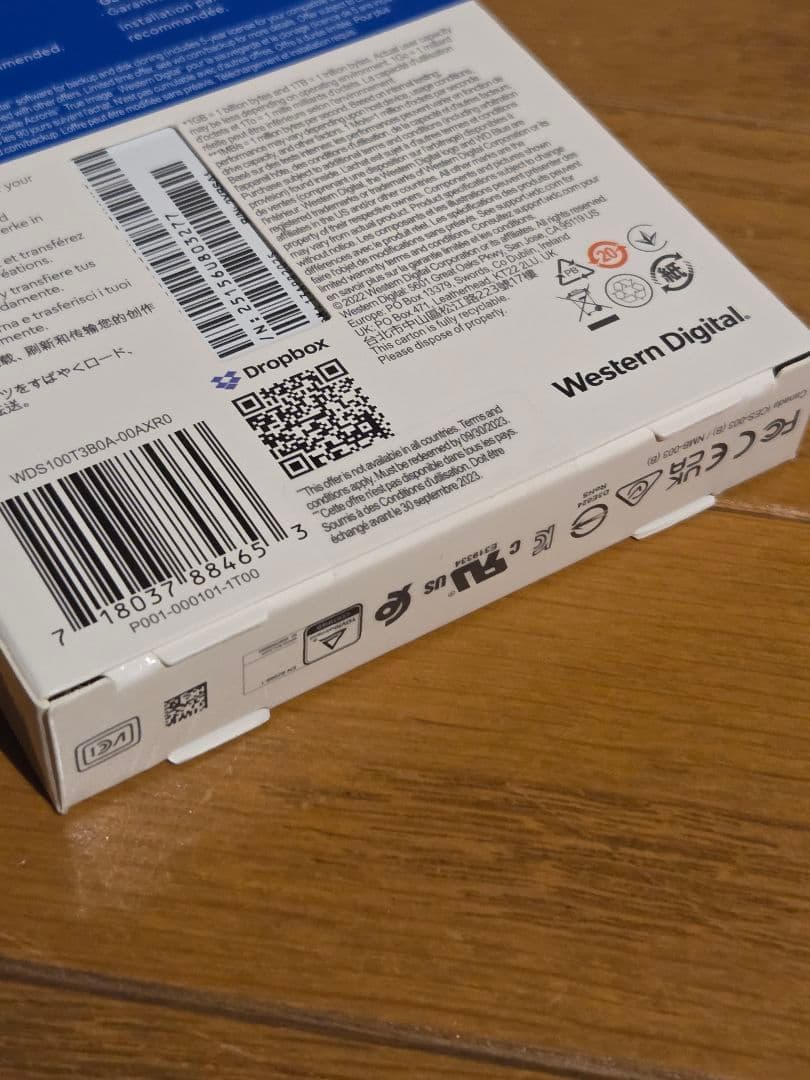 【新品、未開封】WD Blue SA510 1TB SATA SSD