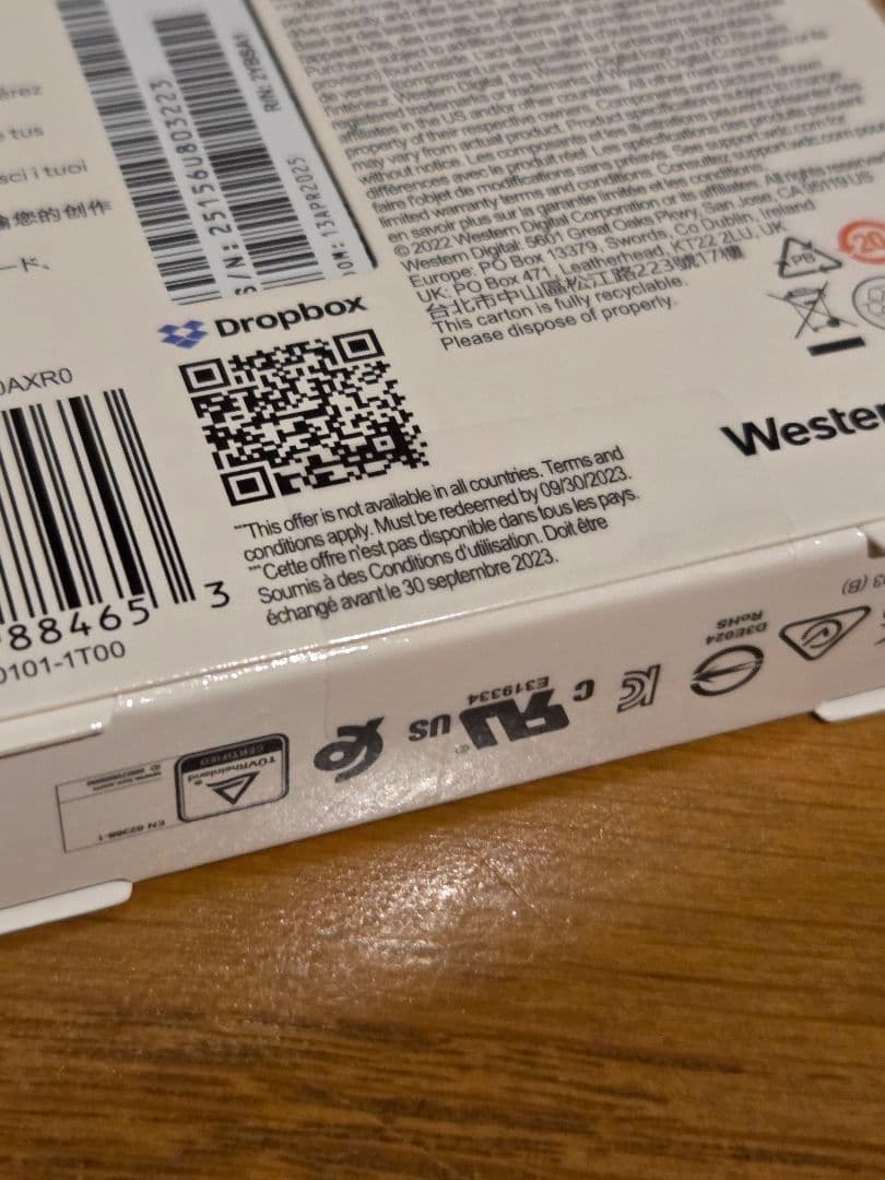 【新品、未開封】WD Blue SA510 1TB SATA SSD