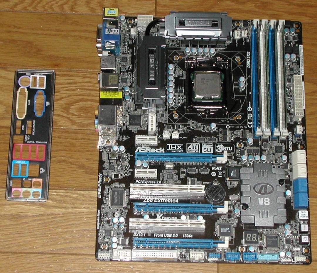 CPU メモリ付き　ASROCK　Z68 Extreme4　LGA1155