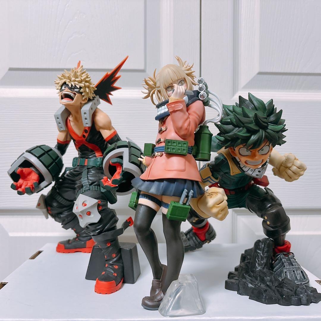 僕のヒーローアカデミア フィギュア 緑谷出久 爆豪勝己　トガヒミコ　SMSP