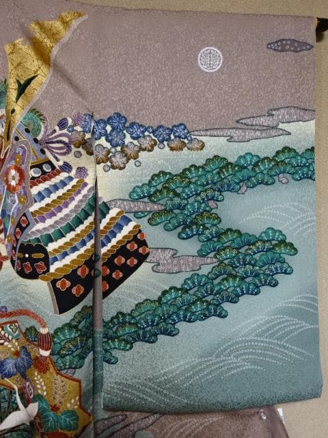 正絹　男児用　産着一つ身　①