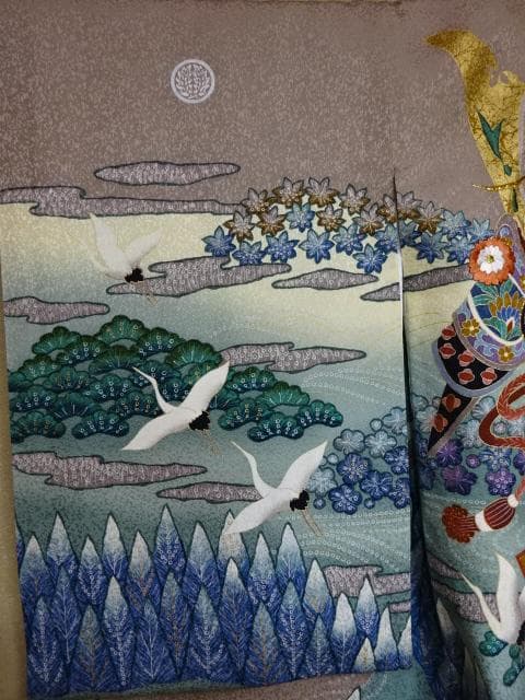 正絹　男児用　産着一つ身　①