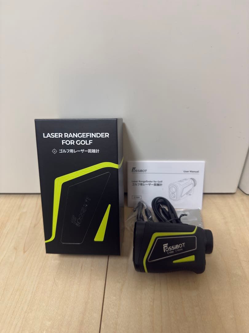 FOSSIBOT C1000 Black ゴルフ レーザー距離計