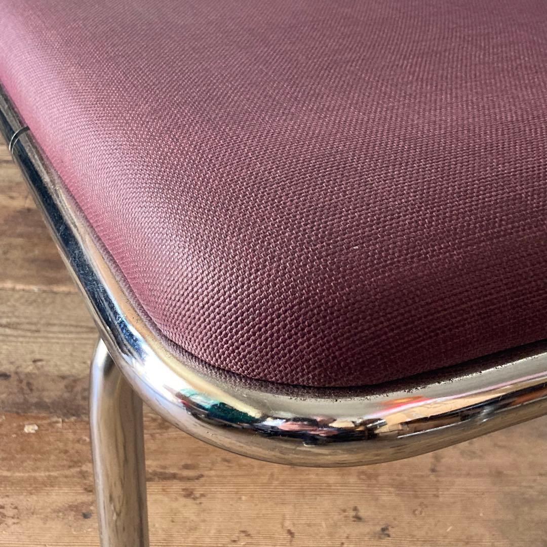 国産ヴィンテージ ベンチ ソファ レトロ スペースエイジ ロビーチェア